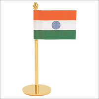 Indian Table Flag - Base Material: Mdf Wood