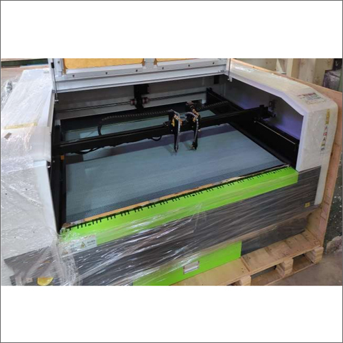 Dual Head Laser Cutting Machine - 1450x1940x1100 mm, CO2 Laser Type | High Cutting Speed, Excellent Beam Quality, Low Maintenance, Versatile for Metal & Non-Metal Materials