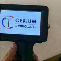 Black And White Cerium Handheld Printer