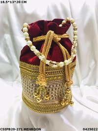 Stylish Ethnic Potli Batwa Bag