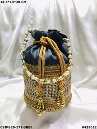 Stylish Ethnic Potli Batwa Bag