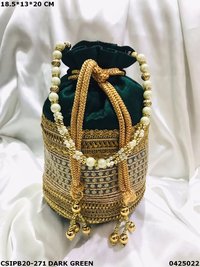 Stylish Ethnic Potli Batwa Bag