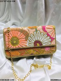 Traditional Exclusive Ethnic Evening Clutch Bag