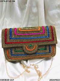Designer Stylish Ethnic Handmade Evening Ladies Clutch Bag