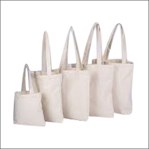 White Loop Handle Carry Bags
