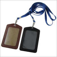 Leather ID Card Holder