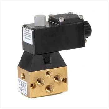 5 way 2 port  Internal Pilot Operated Single Solenoid Poppet Valve