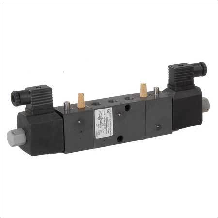 5 Way 2 Port Internal Pilot Operated Inline Double Solenoid Valve