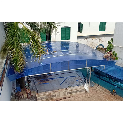 Industrial Ms Structure With Polycarbonate Sheet Use: Office