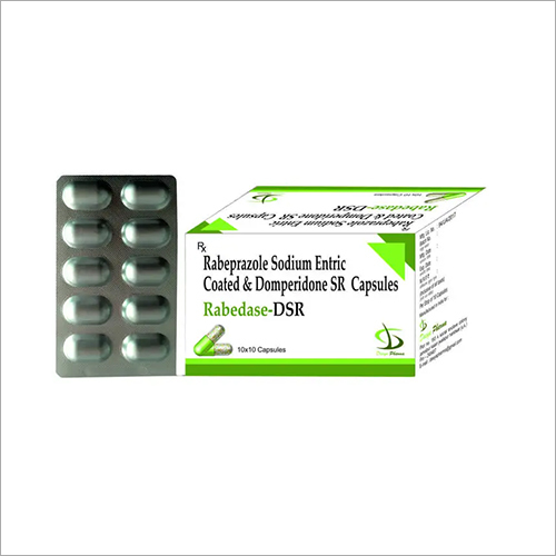 Rabeprazsole Sodium Entric Coated and Domperidone SR Capsule