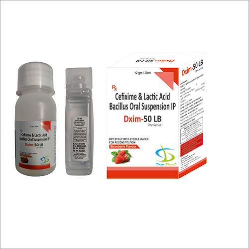 Cefixime and Lactic Acid Bacillus Oral Suspension