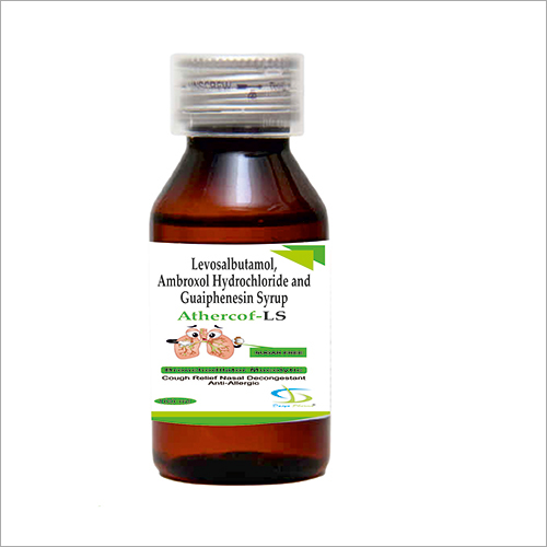 Levosalbutamol, Ambroxol Hydrochloride and Guaiphensin Syrup