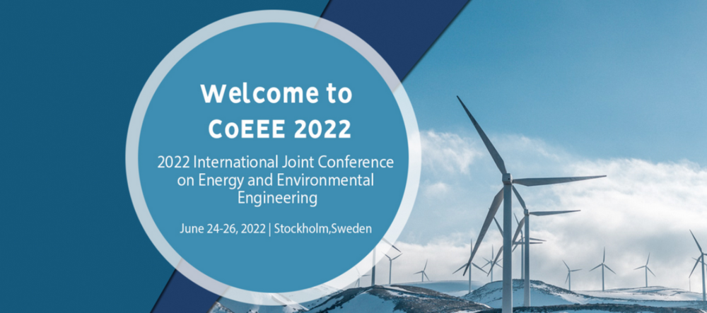 International Joint Conference on Energy and Environmental Engineering (CoEEE)