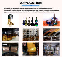 HCVAC Golden Stainless Steel Furniture Sheets PVD Coating Equipment System