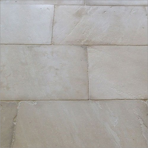 White Sandstone Tile Application: Wall