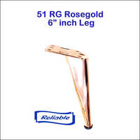 Rosegold 6 Inch Sofa Leg