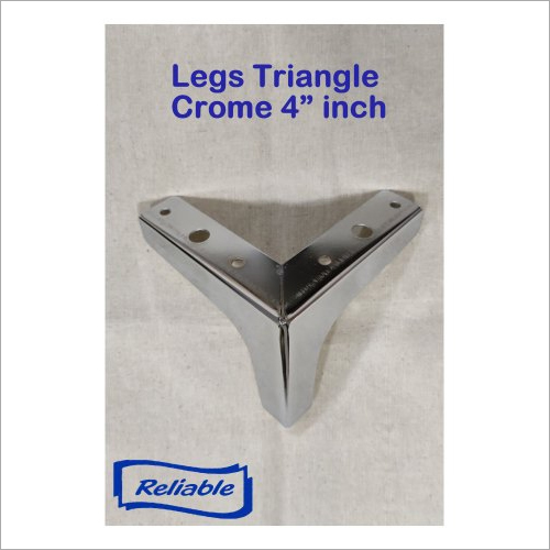 4 Inch Triangle Sofa Chrome Leg