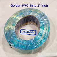 2 Inch Golden PVC Strip