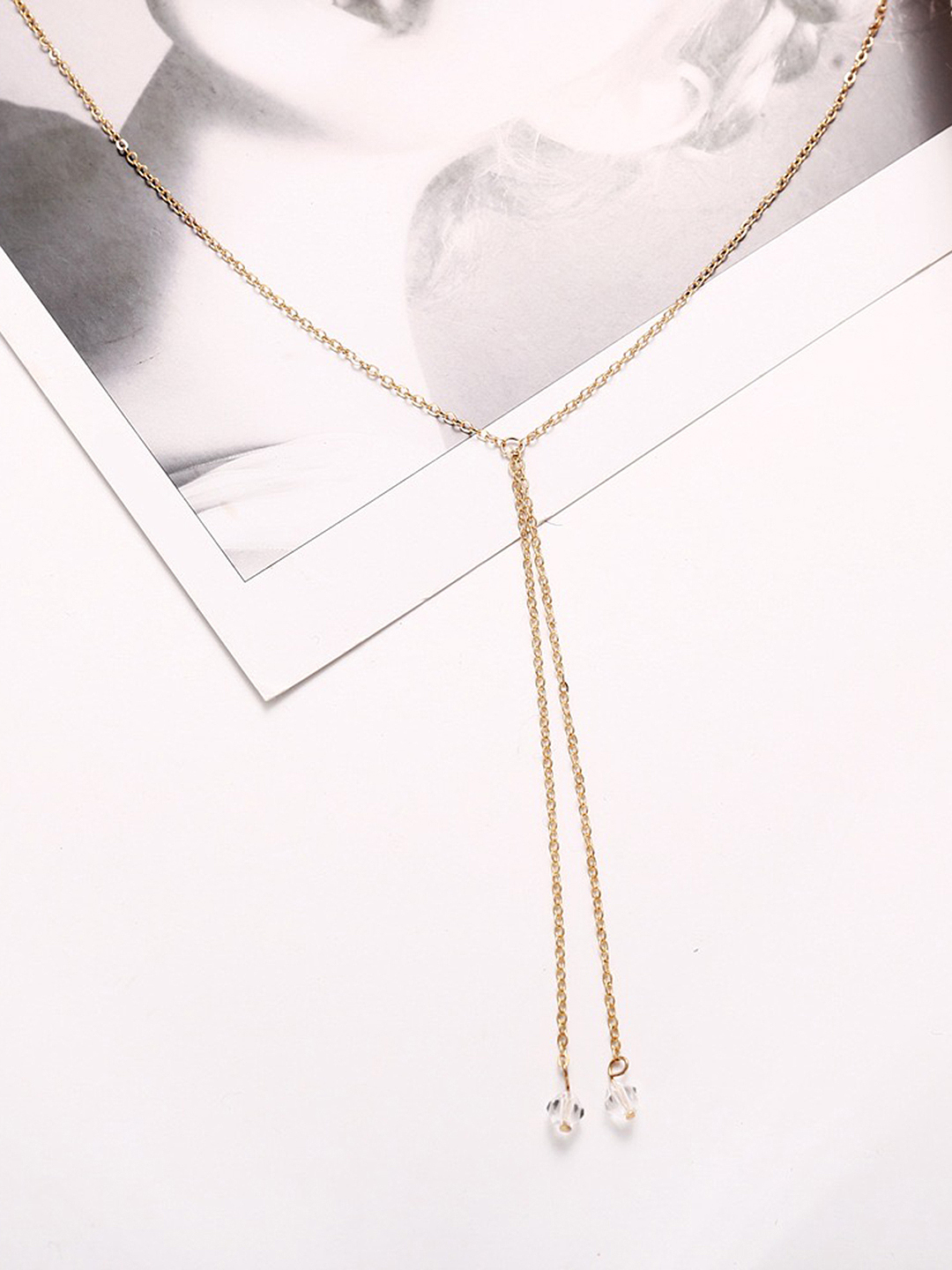 Stunning Gold Plated Pearl and Dripping Pendant Necklace