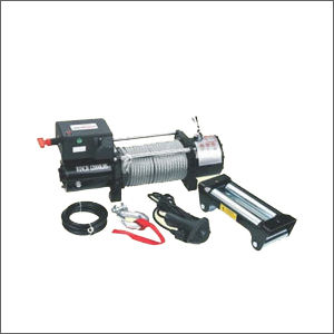 Black 4000lbs Electric Winches