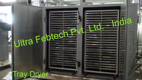 Industrial Tray Dryer - Metal, Superior Durability & High Quality Performance | Ideal for Various Industrial Applications