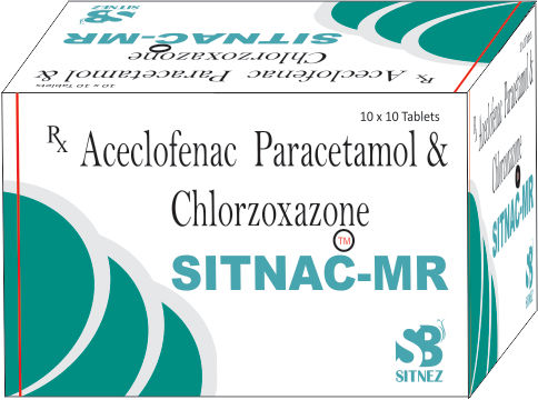 ACECLOFENAC & PARACETAMOL & chlorzoxazone