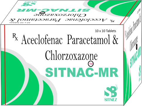 ACECLOFENAC & PARACETAMOL & chlorzoxazone