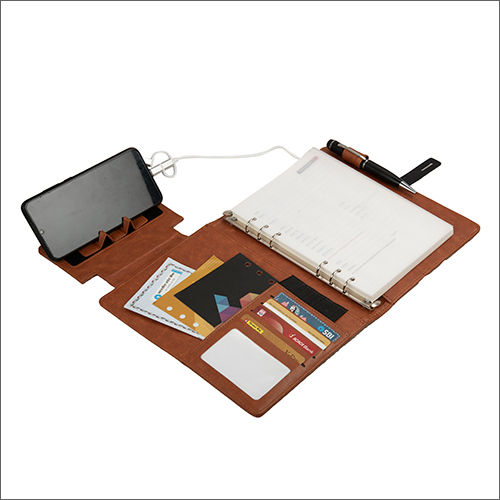 Leather Folder Executive Business Portfolio