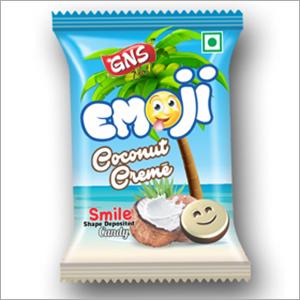Cartoon Emoji Coconut Creme Candy