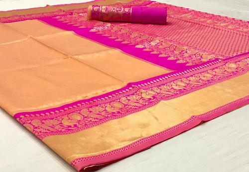 Kanchipuram silk saree By ETHNIC EXPORT