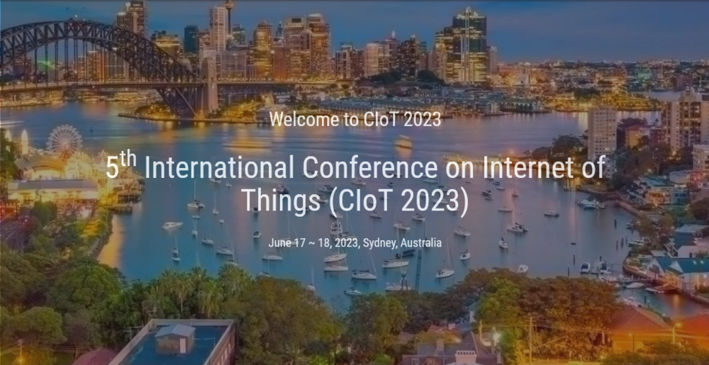 International Conference on Internet of Things (CIoT)