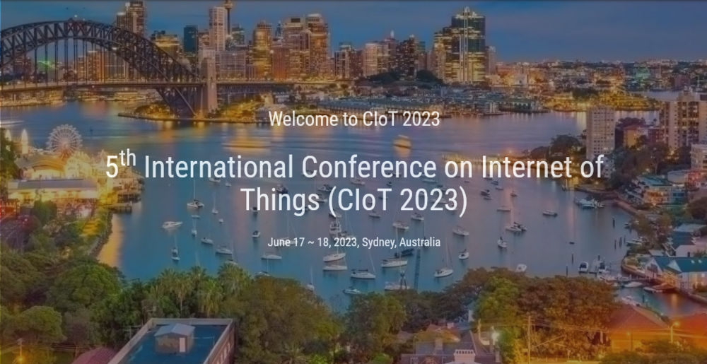 International Conference On Internet Of Things (Ciot)