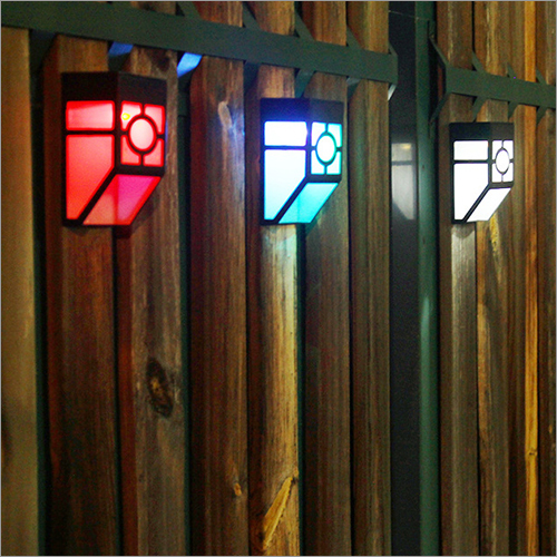 Metal Led Wall Garden Light