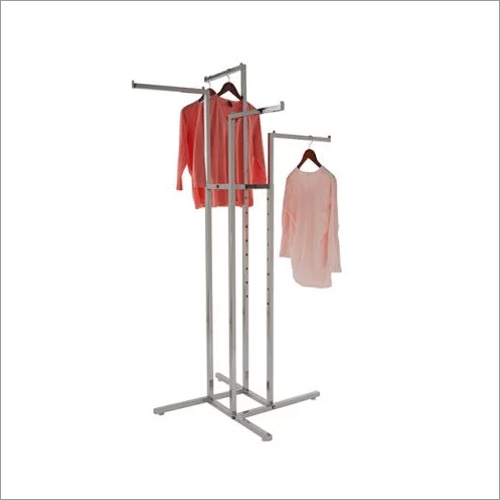 4 Way Browsers Cloth Display Stand