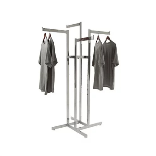 4 Way Browsers Cloth Display Stand