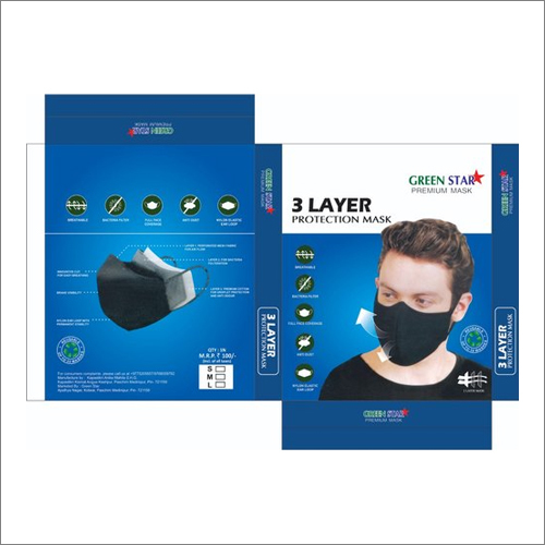 Paper Face Mask Packaging Box