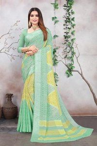 Green Saree