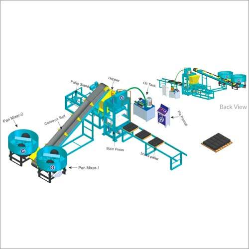 Fully Automatic Fly-Ash Bricks And Blocks Making Machine