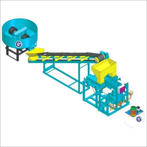 Semi Automatic Fly-Ash Bricks And Paver Blocks Making Machine