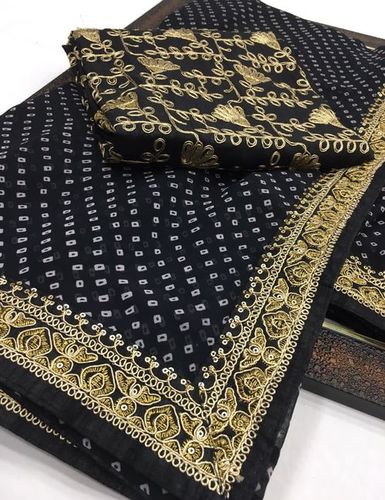 chanderi silk saree