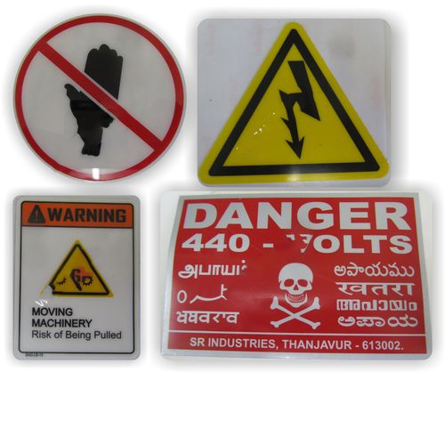 National Safety Sign Labels