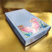 Silver Lamination Suit Packaging Box