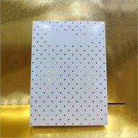 Dotted Printed Gold Foil Shirt Packaging Box