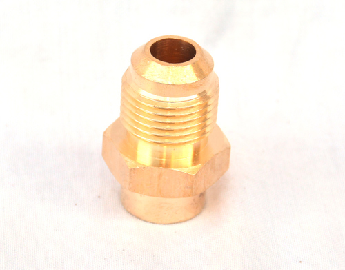 Brass Flare Tube Connector By CHAMUNDA BRASS INDUSTRIES