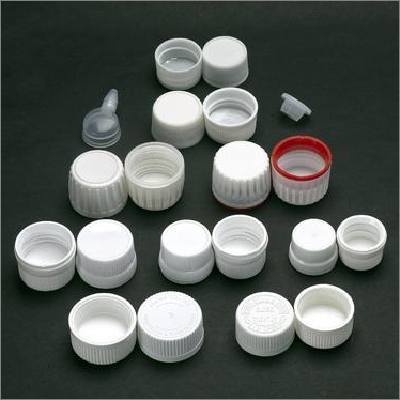 White Plastic Screw Caps