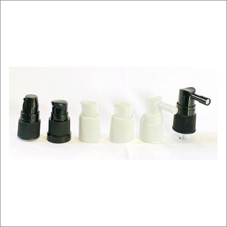 White & Black Serum Lotion Pumps