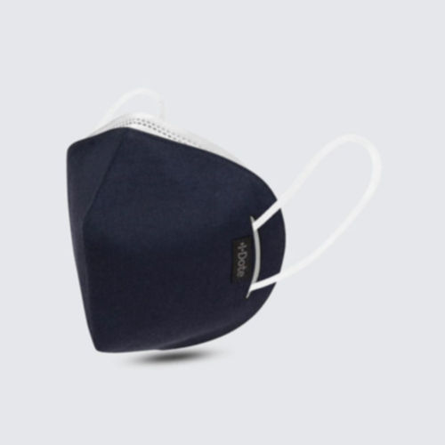 Navy Blue Double It Up N95 Mask Cover