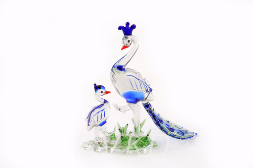 SVKD Glass Peacock