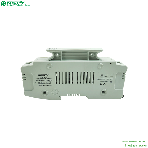 NSPV 1500V Solar DC Fuse Holder Max.50A With TUV Certificate PV Fuse Holder Solar Fuse Holder