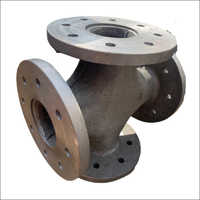 4 Way Cross For Boiler - Color: Silver